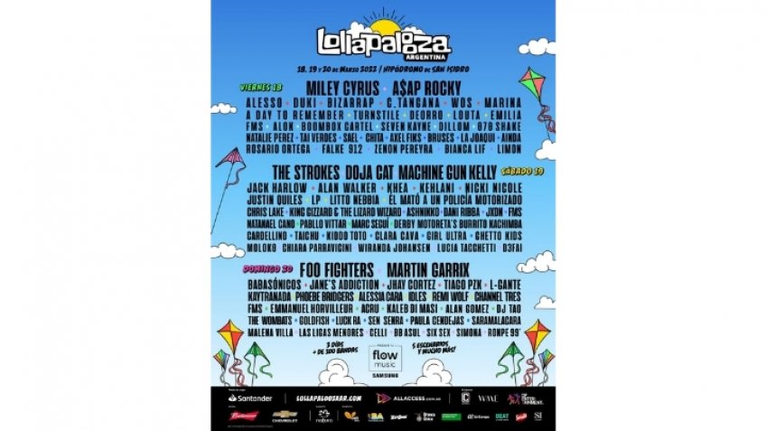 Zenón Pereyra, un tandilense en la grilla del Lollapalooza